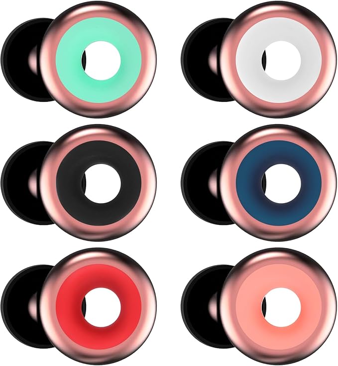 12pcs Earplugs Mute Style Pack for Loop Earplugs Quiet Ear Plugs Accessories for Extra 5 Db Noise Reduction Earplug Quiet for Journey Home Office Earplug for Engage Experience Noise Cancelling