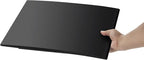 2 Pack Desk Dividers for Students - Durable & Waterproof Plastic Study Carrel Divider, Classroom Folders Teacher Supplies, Easy-to-Clean Plastic Privacy Shield Folder Boards for Student Desks, Black