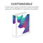 Samsill Economy 3 Inch 3 Ring Binder Bulk Pallet, Made in The USA, Round Ring Binder, Customizable Clear View Cover, White, Pallet of 288 Binders in 24 Cartons