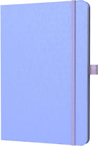ONAVIA A5 Lined Journal Notebook, 7mm College Ruled Notepad, Journaling for Writing, Work, School, Travel and Note Taking, Hardcover 160 Pages (80 Sheets) 5.79 x 8.3 inches (Cornflower Blue)