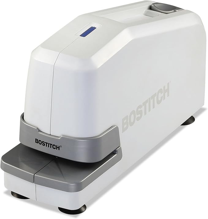 Bostitch Office Impulse 30 Sheet Electric Stapler - Heavy Duty, No-Jam, White (02011)