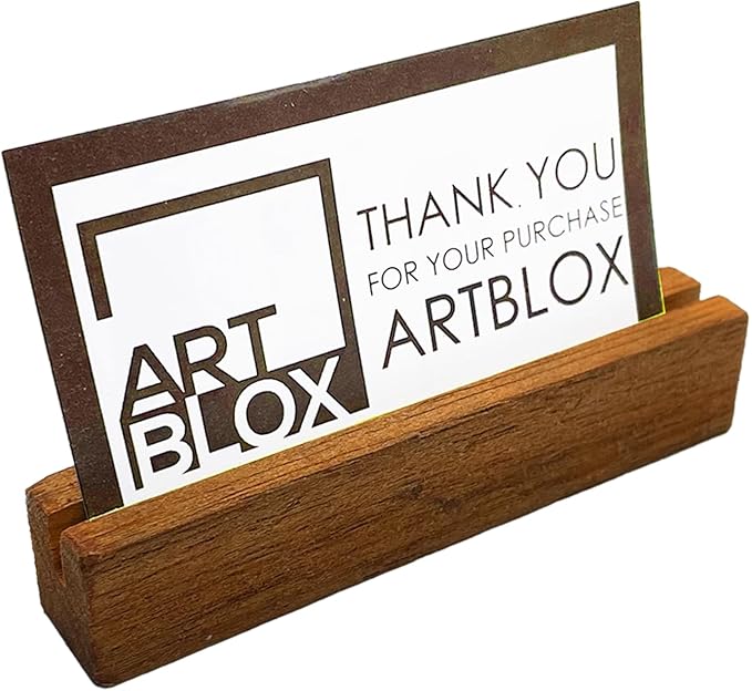 Artblox Office Personalized Name Plate for Desk with Business Card Holder On Clear Acrylic Glass Orchids Flowers Design Custom Desk Name Plate with Your Name and Credentials Customized Gift