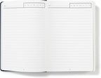 Wykeham's Executive 2026 Undated Daily Journal Planner – Customization Available (Personalized Royal Blue, 8.5"×5.5" - Undated)