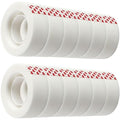PCKPGON 12 Rolls Invisible Tape Refill, Matte-Finish Translucent Tape Refills for Dispenser, 3/4 x 1000 Inches, Engineered for Repairing Correction and Labeling