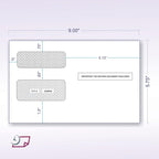 NextDayLabels - Self Seal Envelopes for 1099 Tax Forms (Pack od 100)