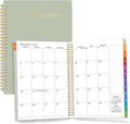 SUNEE 2026-2027 Planner - 24 Months (Jan 2026 - Dec 2027) - 7"x10" Monthly Spreads & Yearly Planner, Sage Green