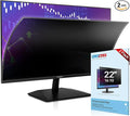 FILMEXT 2 Pack 22 Inch Computer Privacy Screen Filter for 16:10 All-in-One Desktop/Frameless Monitor - Removable Blue Light UV Blocking Privacy Shield for Thin Bezel Computer