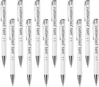 Yucold Customized ballpoint pens in bulk, personalized ballpoint pens with free engraving, for use in companies, enterprises, graduation anniversaries (Off White,39)