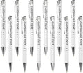 Yucold Customized ballpoint pens in bulk, personalized ballpoint pens with free engraving, for use in companies, enterprises, graduation anniversaries (Off White,260)