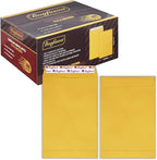 Bonfasvo 300 Pack 9x12 Brown Catalog Envelopes Peel & Seal Security Mailing Envelopes 120GSM Kraft Paper self Seal Envelopes for Invitations Papers Photos Documents Pictures Papers Files