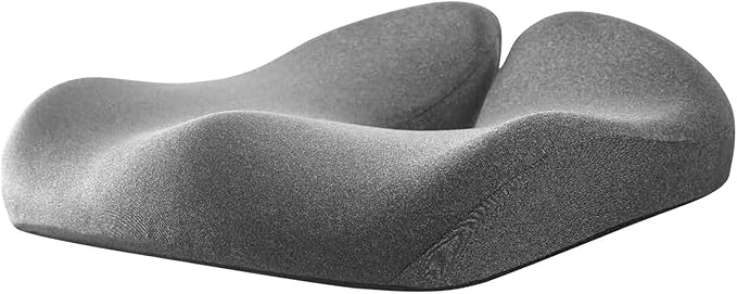 Pubemy SupremeComfort X-Large Gel Infused High Density Foam Seat Cushion for Office Chair, Kitchen Chair, Car Seats- Elevate Your Seating Experience -Pressure Sore and Tailbone Pain Relief