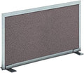 OBEX Acoustical Free Standing Privacy Screen, Cubicle Accessories Desk Privacy Panel, Desk Dividers for Office, Office Furniture Partitions Portable Sound Proof Dividers, 18" x 36", Slate