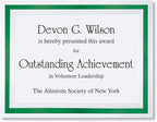 PaperDirect Pristine Specialty Certificates, 50 Sheets of 38lb White Paper, 8½" x 11", Green Bold Foil Border, Perfect for Awards, Students, Employees, Volunteers, Course Completion, Diplomas