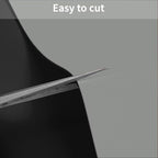 Zinkooat Leather Desk Mat,1.8mm Thick,16x60 Inch Desk Cover,Desk Protector Mat,Dresser Cover Top,XL Desk Mat,Table Top Protector,Dresser Protector Top,Desk Cover Protector(Black+Gray,16x60)