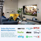 AIMIBO Wireless HDMI Transmitter and Receiver 4K, 2.4 & 5G, Plug & Play HDMI Wireless Extender Smooth Casting Video/Audio for Laptop, PC, Cable Box, Camera, Blu-ray, DVD to Monitor, Projector, HDTV