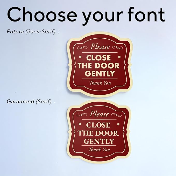 Custom Decorative Outdoor Metal Sign - Personalized Aluminum Driveway Sign, Waterproof, Made in USA - Design 3 Red Brick 8x8 In