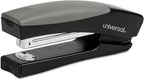 Universal 43148 Stand-up Full Strip Stapler, 20-Sheet Capacity, Black/Gray