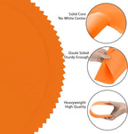 OcePor 100 Sheets Orange Cardstock Paper, Colored Printer Paper 8.5 x 11, Thick Construction for Cards Making, Scrapbook，Office Printing, Invitations, Certificates，DIY Crafting 92 lb/250gsm