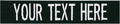 Custom Uniform Name Tapes Solid Colors. Made in The U.S.A. Ships Under 24 Hours. Hunter Green Fabric, 3.5 Inch Sew on