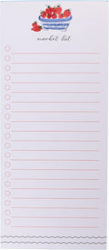 Graphique Berries Magnetic Notepad, 100 Tear-Away Sheets for Grocery, Shopping & To-Do Lists, Writing Pad for Fridge, Kitchen, Office