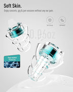High Fidelity Concert Ear Plugs–23dB Noise Reduction, Reusable Hearing Protection for Concerts, Festivals, Musicians,Sports, Tinnitus Relief & Noise Sensitivity (Green)