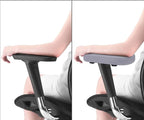 MOSISO Chair Armrest Pads (2 Pack), Memory Foam Home/Office Chair Arm Rest Covers Comfy Computer Gaming Elbow Cushion Removable Washable Elbow Support Forearm Pressure Relief, Gray