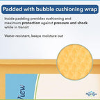 Kraft Bubble Mailers 8.5x14.5 inch #3 | Self Seal Padded Envelopes | Cushioned Bubble Mailer | Usable Size 8.5x13.5 | Lightweight mailing Shipping Bags | 100 Pack Bulk | Made in USA