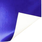 Hygloss Metallic Cardstock Sheets – 25 Shiny Dark Blue Sheets, 8.5” x 11” - Sturdy 10 pt. – Metallic Foil Board Paper for Crafts, Scrapbooking, Posters & Decorations