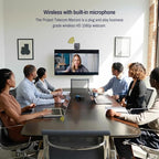 Project Telecom 1080p Wireless Webcam with Microphone – USB PC Camera for Laptop & Desktop Full HD Streaming Web Camera for Video Calls, Zoom, Remote Meetings – Plug & Play USB Web Cam