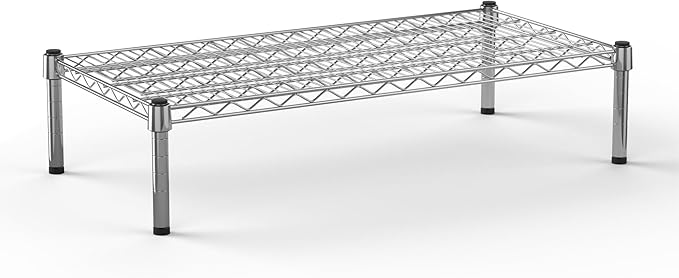 Regal Altair 18''W x 36''L x 8''H Chrome Plated Wire Dunnage Rack | Off The Floor Storage