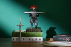 HDMbigmi Roman Legion Soldier Knight Pen Holder Pen Stand Desk Organizers and Accessories for Office and Home(Blue)