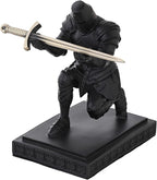 NCQIXIAO Templar Vanguard Soldier Pen Holder Pencil Stand Desk Organizers and Accessories as Gift for Medieval Warrior Enthusiast (Black)