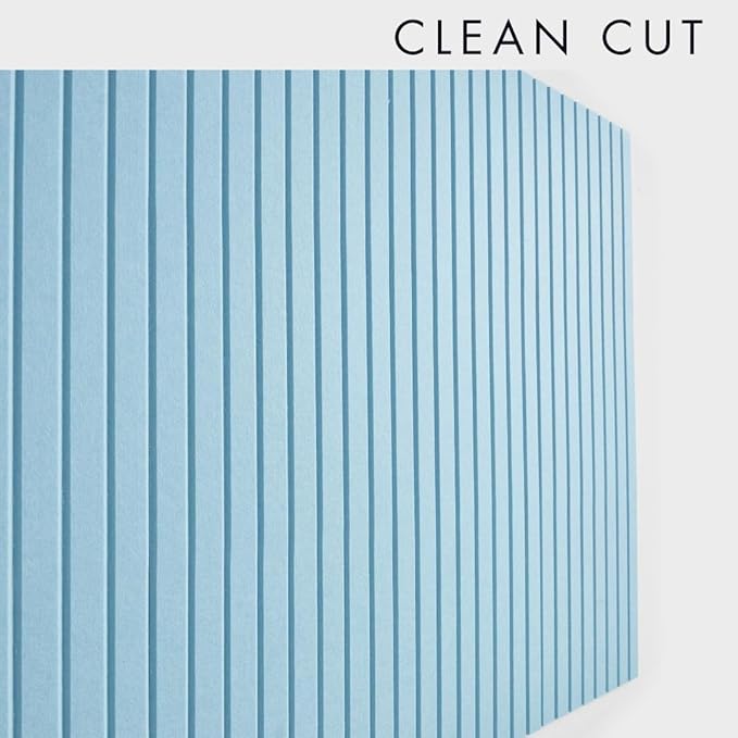 VIVELDA Large Bulletin Board 48x36- Office Wall Organizer to Replace Your Old Cork Boards for Walls for Office Decor -12-Pack Felt Wall Panels to Use in Home Office Decor, Classroom Decor (Baby Blue)