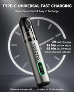yoyoto Car Vacuum, Handheld Vacuum Cordless with 21000Pa Powerful Suction & 3 Modes, 4-in-1 Portable Hand Held Mini Vacuum Cleaner Rechargeable, Ultra Light for Car Home Office (Silver)
