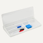 Amazon Basics Desktop Dry Erase Whiteboard with Organizer and Accessories, 15.7 x 5.4 inches, 1 Pack, White