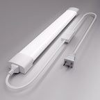 Modlicht Under Cabinet Lighting 1.4FT 5000K Linkable Closet Plug in Lights, 16W 1800LM LED Light Bar for Room Office Garage Shop Bathroom Workbench, IP66 Waterproof