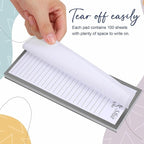 Utron 2 Pack Magnetic Notepads for Refrigerator, 100 Pages/Book Grocery List Magnet Pad for Fridge, Design Magnetic Grocery List Pad for Fridge, Grocery List Notepad, to-Do Memos, List(8 x 20.3cm)