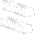 20 Pack Acrylic Mini Chalkboard Signs for Food, AITEE Clear Mini Tabletop Chalkboards, Small Buffet Chalkboards for Bakery, Birthday Parties, Message Boards, Weddings and Retail