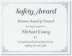 PaperDirect Silver on White Classic Specialty Certificates, 8½ x11, Foil Accents, 50 Count, Certificates And Awards Paper, For School, Work, Diplomas & Award Certificates