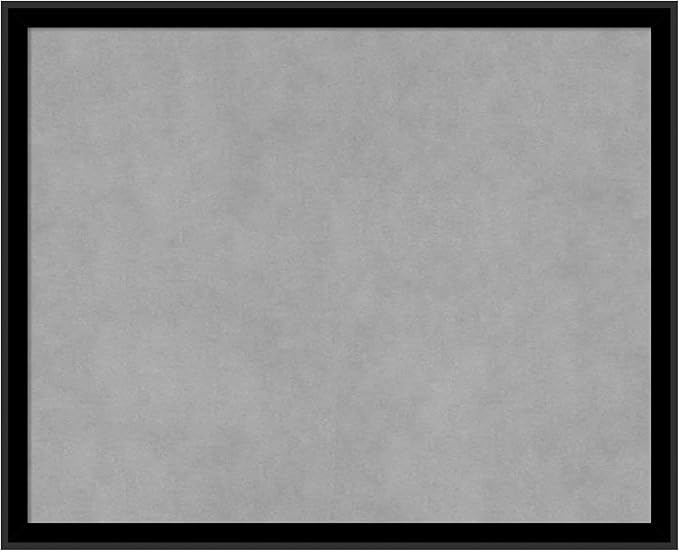 Amanti Art Black Framed Magnetic Board 17x21 Small Vision Board for use with Magnets, 100% Metal Sheet to Display Items as Office Decor or for Home Organization in mudroom, Kitchen or Kids Room