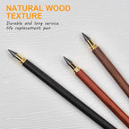 HOTUT Inkless Pencil,3pcs Everlasting Pencil Wooden Infinity Pencils Wood-Cased Graphite Reusable for Writing Drawing Students Home Office School Supplies