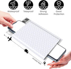 Fuxury White Bubble Mailers 4x8" 4000 Pack, Waterproof Padded Envelopes Self Seal Bubble Envelopes, Padded Mailers for Small Business, Envelope Mailers Usable Size 4x7"