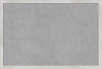 Amanti Art Silver Framed Magnetic Board 17x25 Medium Vision Board for use with Magnets, 100% Metal Sheet to Display Items as Office Decor or for Home Organization in mudroom, Kitchen or Kids Room