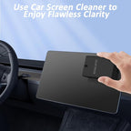 Computer Screen Cleaner Spray and Wipe, Streak-Free Car Screen Cleaner, Portable Laptop Cleaning Kit for Phone Touchscreen Monitor PC MacBook iPad TV Electronic, Refillable 2oz Spray Microfiber Cloth