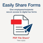 Adams W-2 Forms 2025, 6-Part Kit for 12 Recipients, Includes 12 Envelopes, 3 W-3 Forms, QuickBooks Compatible, eFile Access and Printing Through Adams Tax Forms Helper Software (1017237)