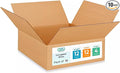 Medium Moving & Shipping Boxes 12x12x4 inches (10-Pack) - Extra Strength 200 lb vs Regular - Corrugated Packaging Box, Made in USA - Corrugated Shipping Box - Box for Shipping by IDL Packaging