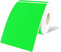 STARLIBOO 3"X5" Rectangle Color Coding Labels, Removable Square Label Inventory Stickers, Permanent Warehouse Moving Box Square Label (250Labels, Fluorescent Green)