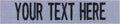 Custom Uniform Name Tapes Solid Colors. Made in The U.S.A. Ships Under 24 Hours. Chambrell Fabric, 4 Inch Hook Fastener (Uniform Ready Fastener)