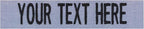 Custom Uniform Name Tapes Solid Colors. Made in The U.S.A. Ships Under 24 Hours. Chambrell Fabric, 5 Inch Sew on