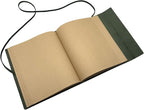 Large Notebook Journal - Genuine Leather Journals for Writing A4 Size Diary 8x10 Inch, Notepad For Women and Man, Gifts,Work,Travel Dark Green